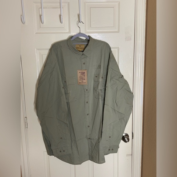 King Ranch Men's L/S Ultimate Western Fishing Shirt 3XLT - Picture 10 of 10